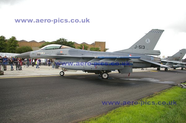 F-16AM J-513 Waddington 06072008 D040-18