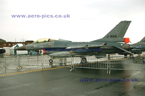 F-16AM J-868 Waddington 30062007 D013-23