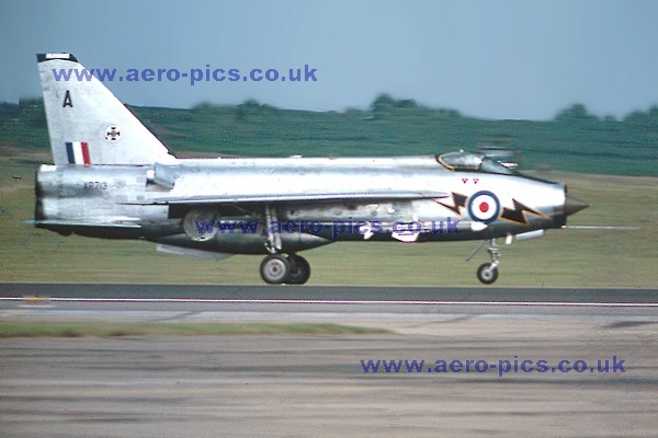 Lightning F Mk.3 XR713 (A) Lakenheath 18081973 D080-20