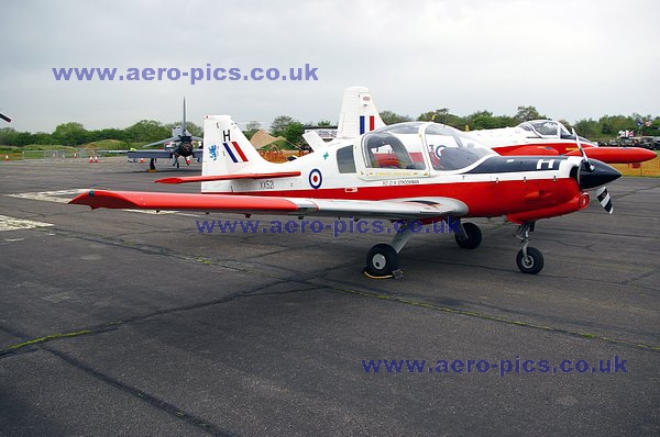 Bulldog T Mk.1 XX521 (G-CBEH) Dalton Barracks 04052008 D034-20