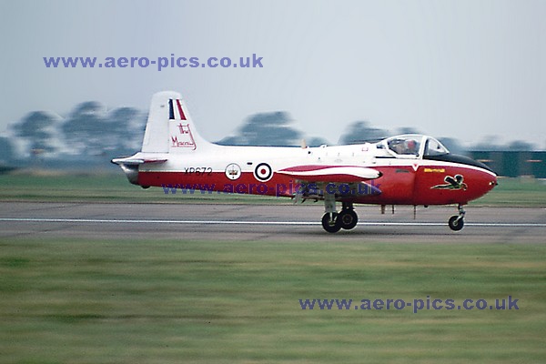 Jet Provost T Mk.4 XP672 (25) Cottesmore 15091973 D081-24